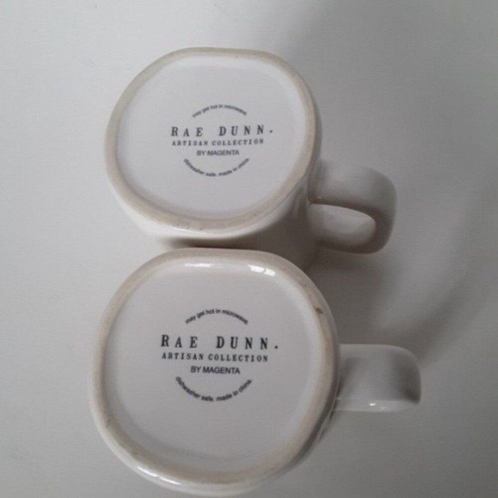2 Rae Dunn Mugs - Picture 10 of 11